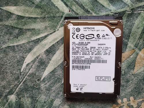 Hdd hitachi 500gb - hdd,