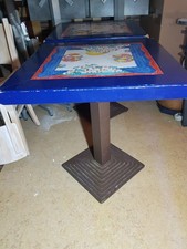 Tavolo in legno Con Inserto Maiolica Vietri