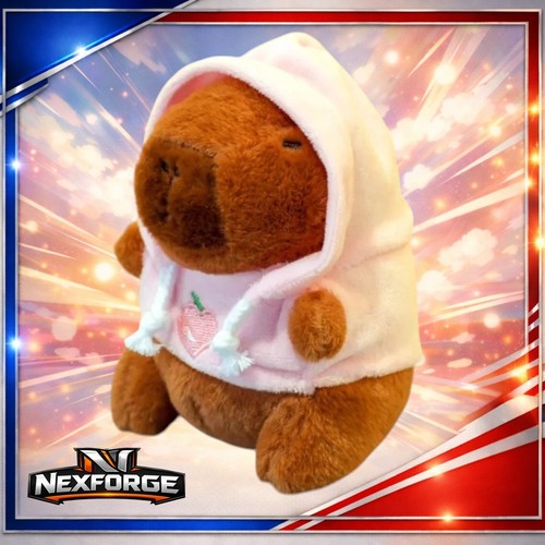 Peluche castoro con cappuccio - castoro,