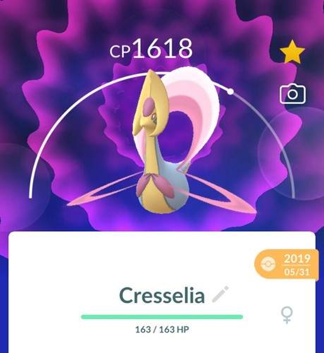 Pokemon cresselia 2019 - cresselia,