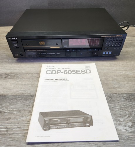 Sony cdp 605esd lettore - cdp-605esd,