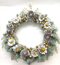 Ghirlanda fiori pigne  204  29