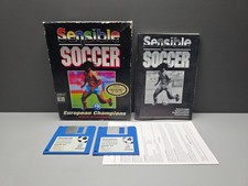 SENSIBLE SOCCER EUROPEAN CHAMPIONS ATARI ST CONFEZIONE ORIGINALE RARA RARA