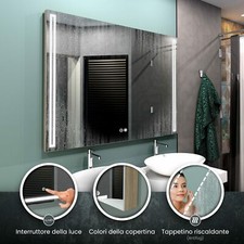 Specchio LED ROMA | Tappetino