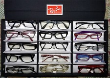 Lotto 15 Occhiali Ray Ban originali da vista da collezione o utillizzo usati OK.