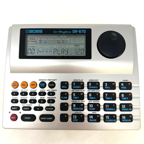 Boss 670 rhythm drum - boss, dr-670
