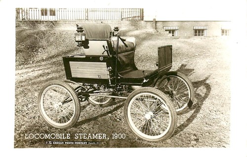 Auto epoca 1900 locomotiva - auto,