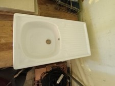 Lavello bianco in ceramica 80x45