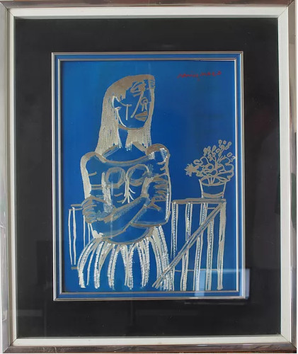 Giuseppe migneco ragazza - migneco, in