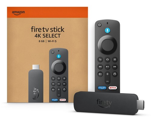 Amazon fire stick select - tv, 4k