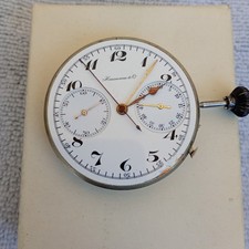 Rare Chronograph Hausmann E Co