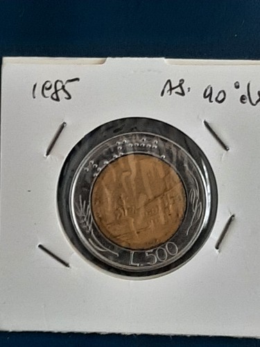 Moneta repubblica 500 lire - 500,