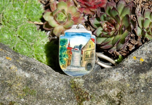 Distintivo portachiavi vintage - distintivo,