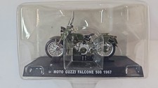 Moto Guzzi Falcone 500 1967 Carabinieri De Agostini scala 1:43 pressofuso (D34)