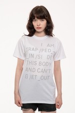 Radiohead T Shirt Trapped Band