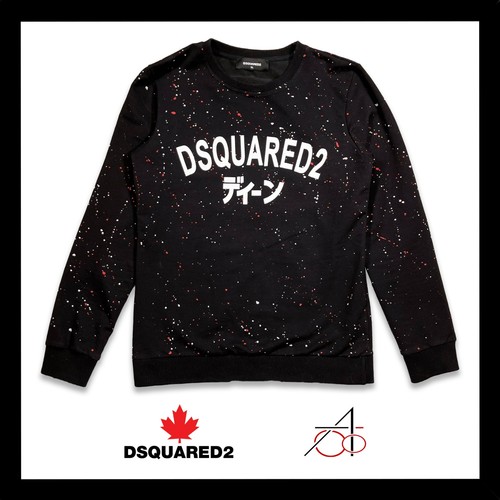 Felpa con logo dsquared2 - con,