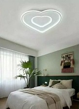 Plafoniera Da Soffitto Lampada Led 54W Colore Bianco Forma Cuore 3000k-6500k