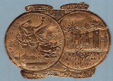 01_261 Esposizione Intern. Doppia Medaglia Oro. Sormontata corone - Milano 1906