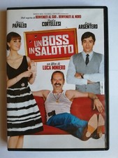 UN BOSS IN SALOTTO DVD Paola  Cortellesi Luca Argentero Rocco Papaleo 