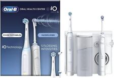 Oral-B iO4 Spazzolino Elettrico Centro Salute Orale con Flosser Acqua