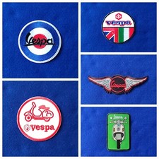 A Set Of FIVE Vespa Scooter