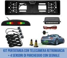 KIT PORTATARGA CON TELECAMERA