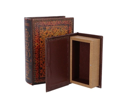 Set due pezzi box libro - , arredo