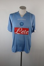 DIADORA SSC NAPOLI MAGLIA CALCIO UOMO Tg M JERSEY TRIKOT SPORT 2007/08