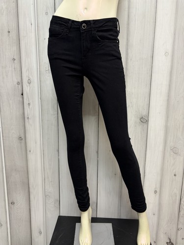 Jeans donna skinny high nero - jeans,