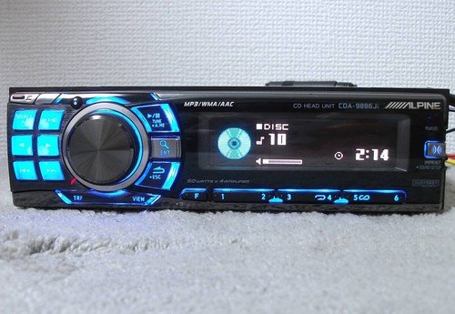 Alpine cda 9886ji - mp3, wma