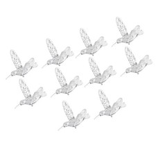  10 Pcs Uccellini Decorativi