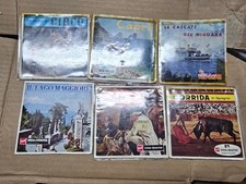 Lotto di 6 view-master con 3