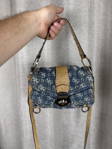 Borsa guess denim - borsa, monogram