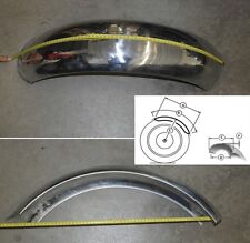 Parafango Anteriore in Alluminio Moto Cafe race Caferace Epoca largo 115mm