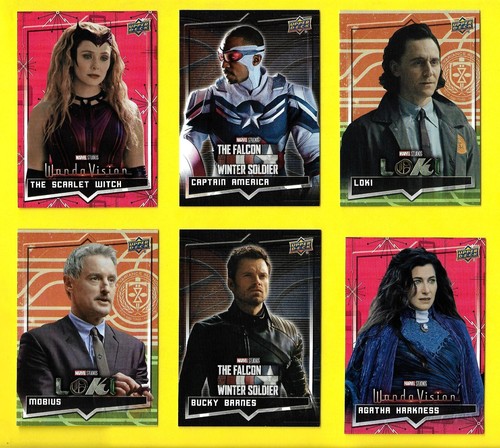 Set upper deck 2021 - upper, marvel