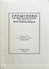 I Pomi D'Oro Di Gio. Francesco Angelita Rocco Accademico Diseguale - 1978