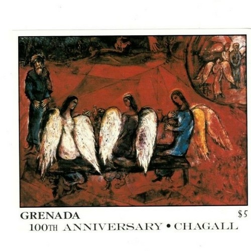 Grenada 1986 chagall - grenada,