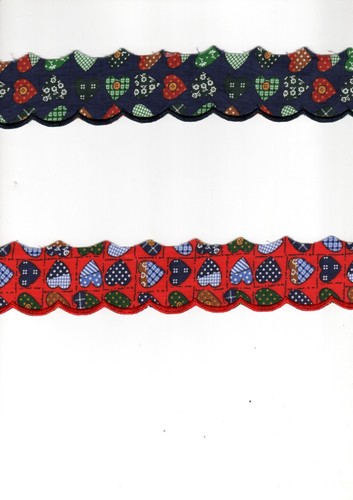 Pizzo cotone fantasia cuori - pizzo,