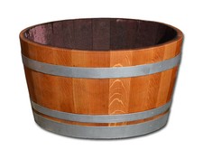 Botte in legno, botte tagliata