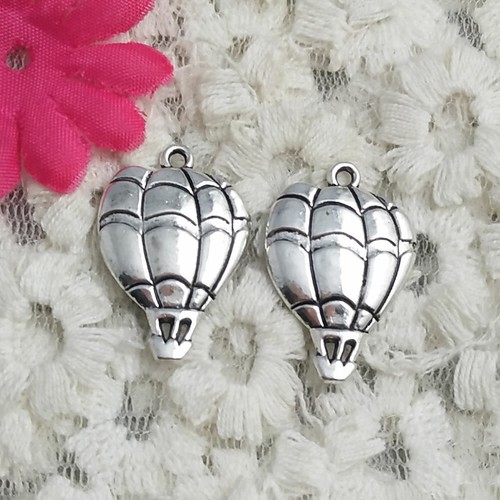 Ciondolo mongolfiera argento