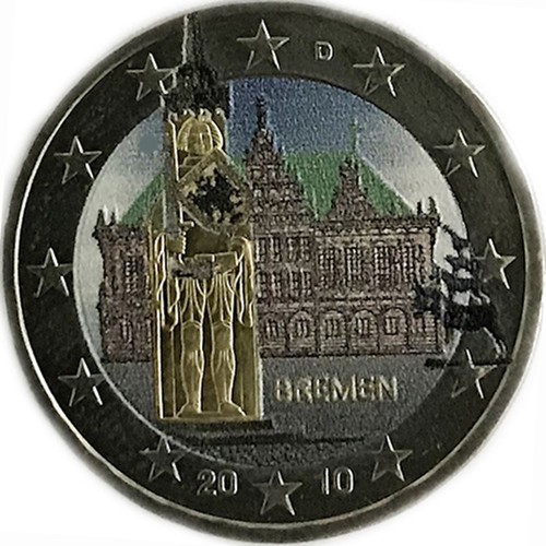 Euro germania 2010 - euro, colorata