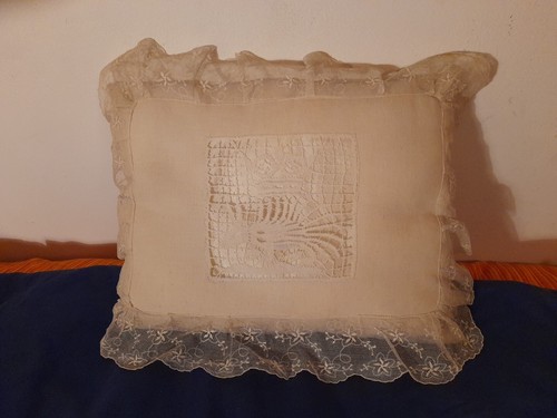 Cuscino pizzo antico - cuscino,