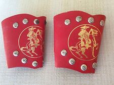 COPPIA FODERI IN CUOIO PER