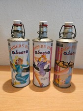 Set Bottiglie di Birra Vintage "Bombers' Pin-Up" (Anni '90) - Collezione WWII Pi