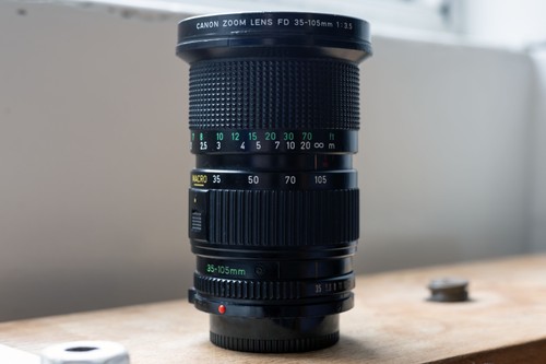 Canon 105 3 5 fd - 35-105, f/3.5