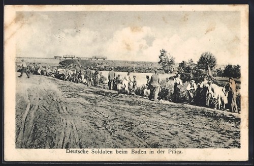 Cartolina soldati tedeschi - , nel