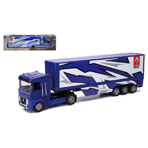 Renault magnum blue white - renault, 1:32