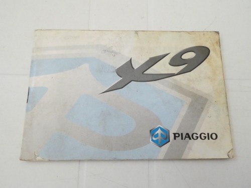 Per piaggio 250 libretto - x9,