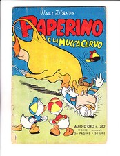 Paperino A La Mucca Cervo No