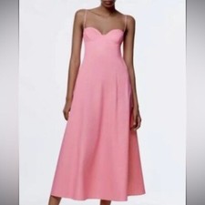 Abito donna Zara rosa chiaro